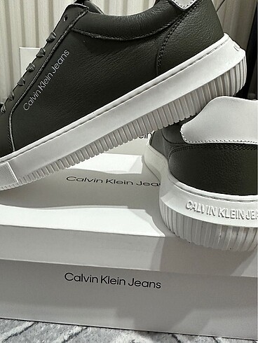 Calvin Klein Calvin Klein erkek deri ayakkabı 42