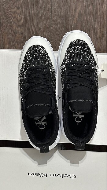 36 Beden siyah Renk Calvin Klein kadın sneaker ayakkabı 36