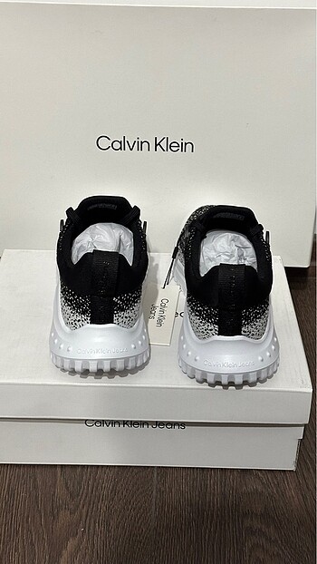 38 Beden Calvin Klein kadın sneaker ayakkabnı 38