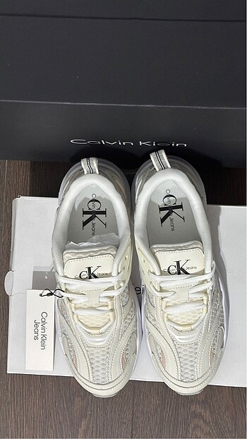 38 Beden Calvin Klein kadın spor ayakkabı 38