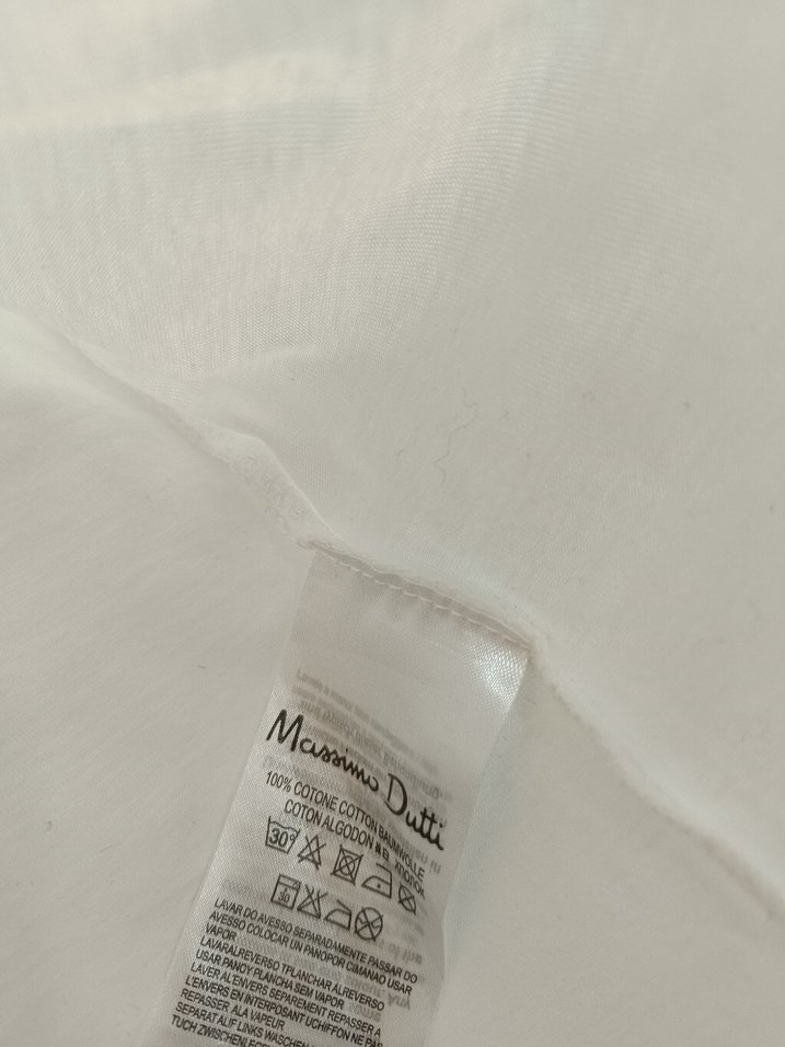 Pamuklu Beyaz Kolsuz Kadın Tişört - Görsel 5