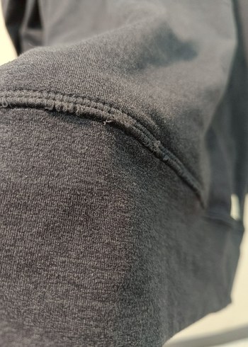 kadın Siyah Fermuarlı Yüksek Yakalı Polar - Görsel 7