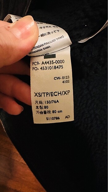 xs Beden gri Renk #levis mont