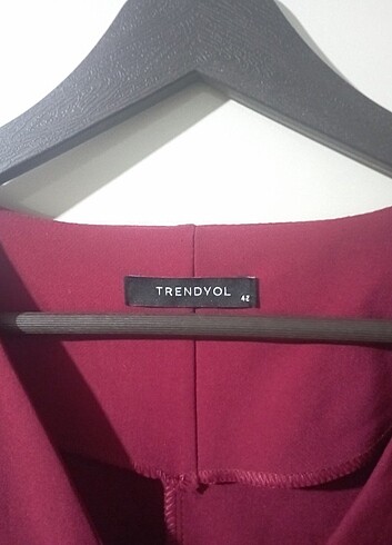 Trendyol & Milla Bordo kısa elbise