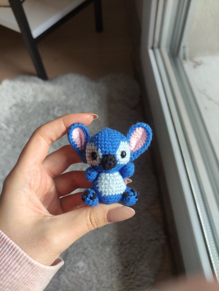 Stitch anahtarlık  - Görsel 2