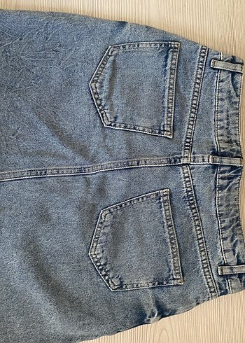 LC Waikiki Mavi Denim Mini Etek