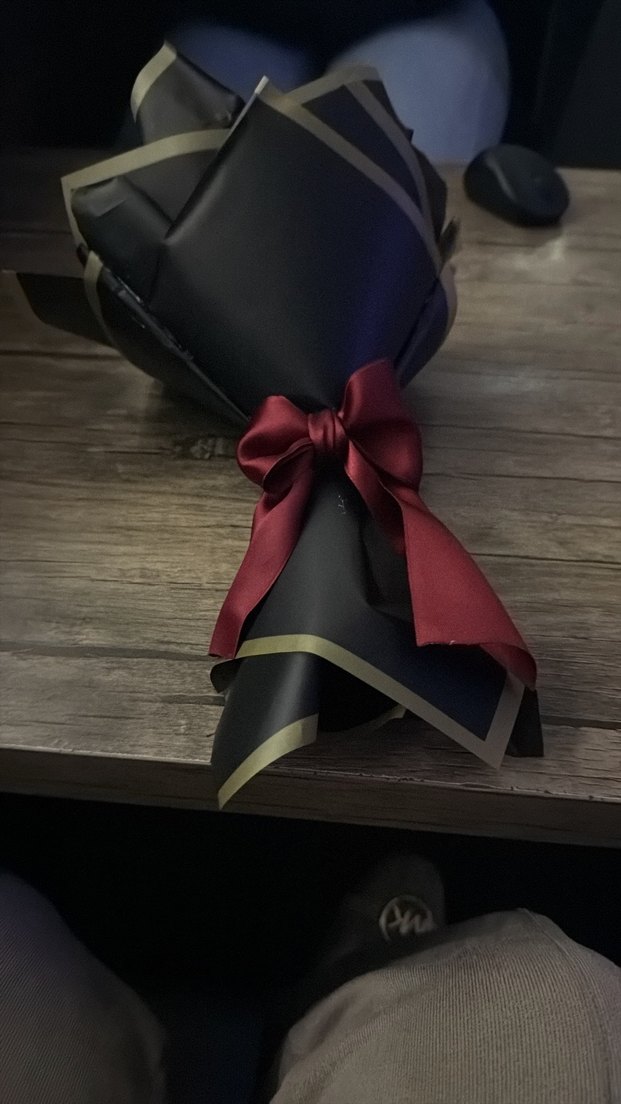 Bordo Gül Buketi - Görsel 3