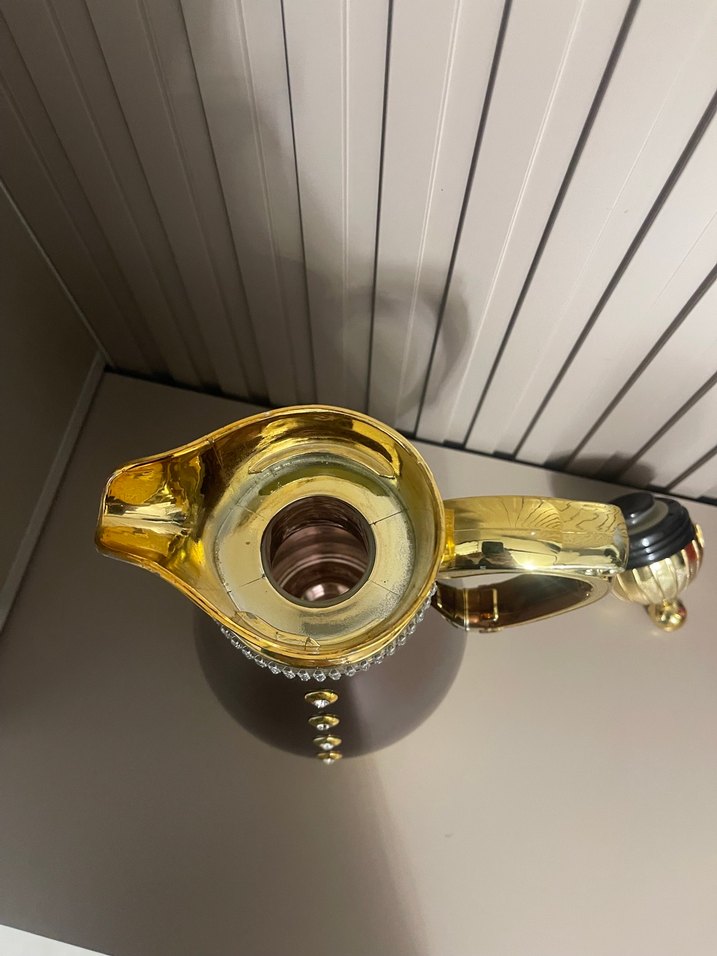 Termos  Parlak Bordo Çaydanlık - Görsel 2