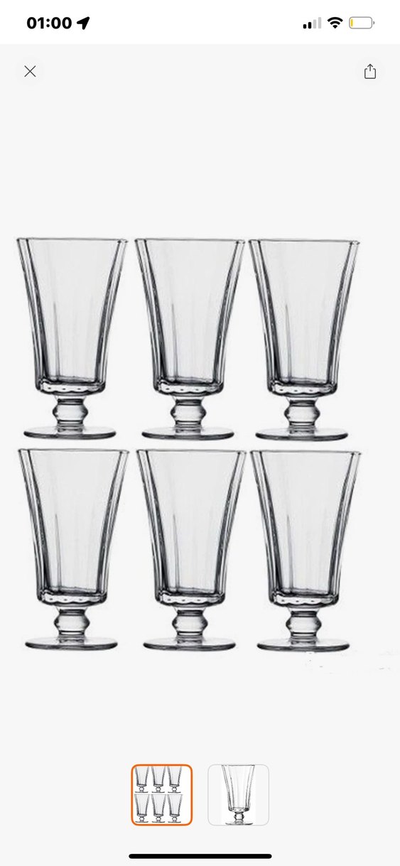 Kahve yanı 6 lı paşabahçe Bardak Seti - Görsel 4