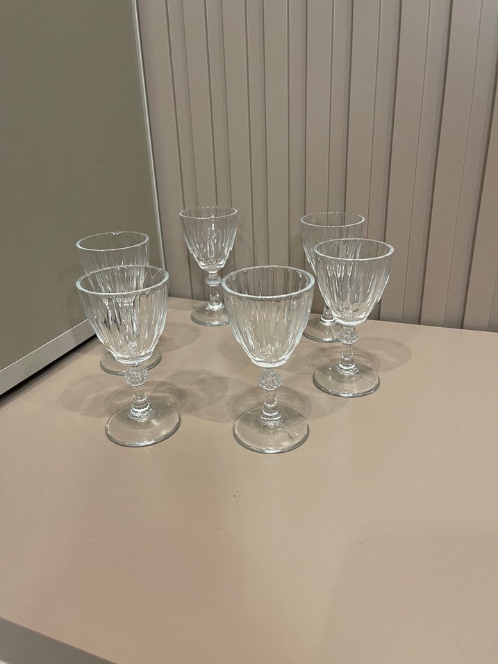 Beyaz Renkli Kadeh Seti - Görsel 2