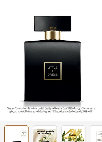 Avon little black kadın parfüm 50 ml