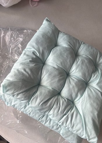 Bohem Tarz Turkuaz Yastık - Görsel 3