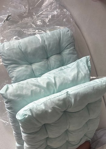 Bohem Tarz Turkuaz Yastık - Görsel 4