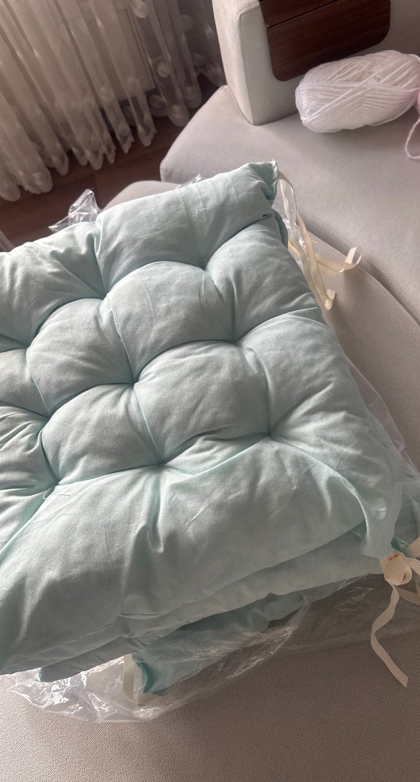 Bohem Tarz Turkuaz Yastık - Görsel 2