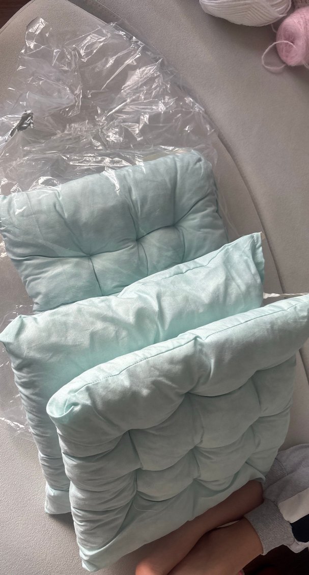 Bohem Tarz Turkuaz Yastık - Görsel 4