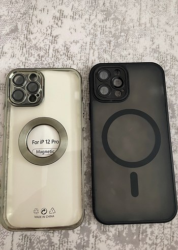 Düğmeli Bohem Tarzı Telefon Kılıfı Siyah & Gri - Görsel 2