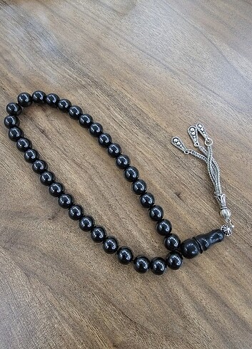 Oltu Taşı 10 mm Taneli Tesbih