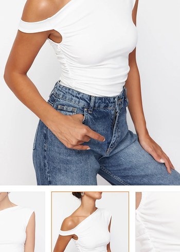 Beyaz Çocuk Atlet - Görsel 3