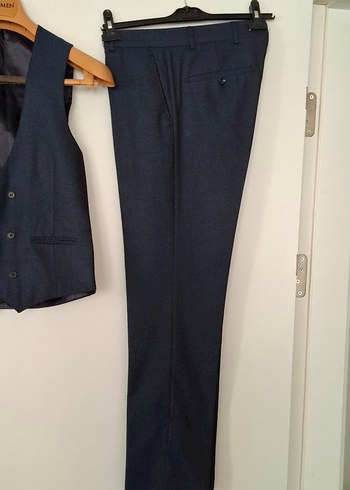 Lacivert Erkek Ofis Takım Elbise - Görsel 8