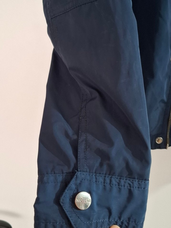 Düğmeli Lacivert Denim Erkek Ceket - Görsel 2