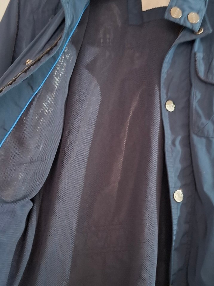 Düğmeli Lacivert Denim Erkek Ceket - Görsel 3