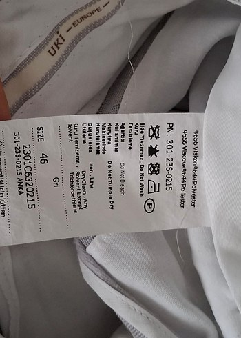 Gri Düğmeli Erkek Takım Elbise - Görsel 8