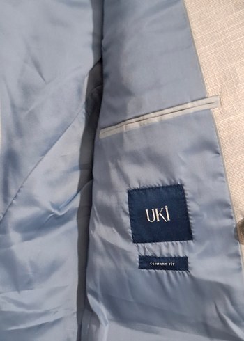 Gri Düğmeli Erkek Takım Elbise - Görsel 7