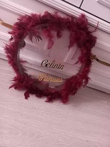Diğer Gelin defi bordo isterseniz isim ek yazdırabilirsiniz
