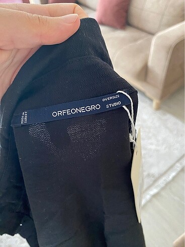 universal Beden siyah Renk ORFEONEGRO gömlek etiketlidir hiç giymedim