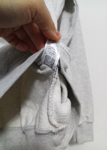 orijinal Gri Hugo Boss Erkek Sweatshirt - Görsel 4