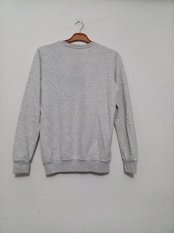 orijinal Gri Hugo Boss Erkek Sweatshirt - Görsel 5