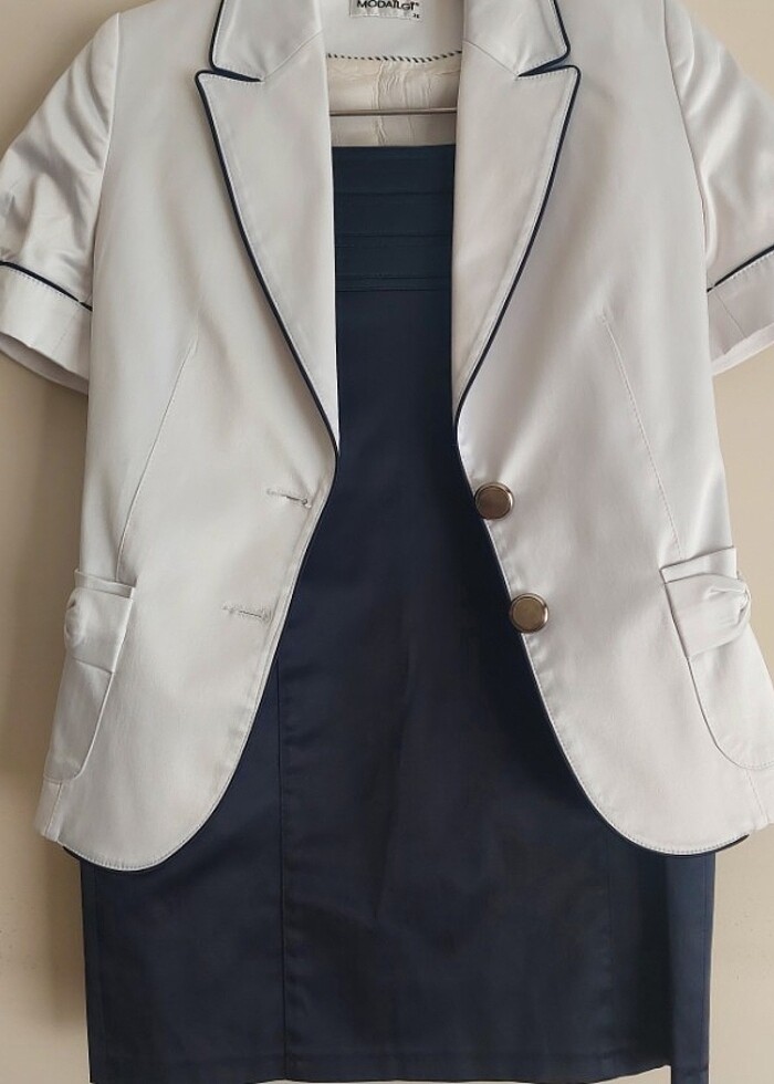 Zara. Etek ceket takım - Görsel 2