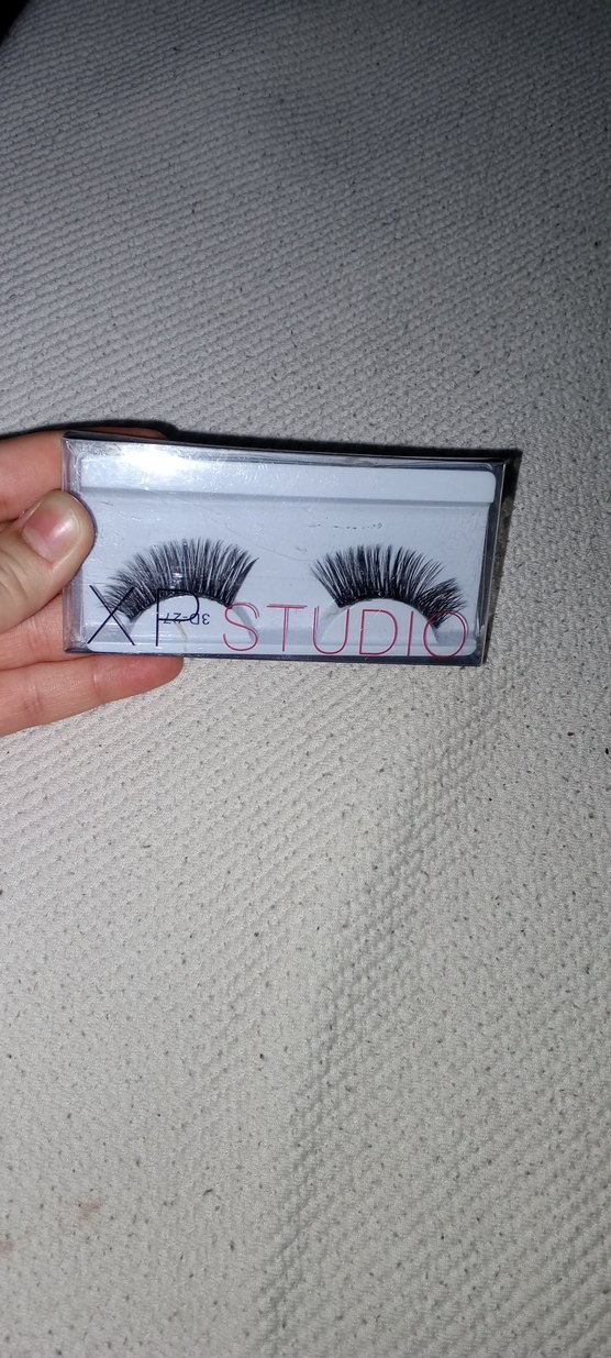 Parlak Bej Takma Kirpikler - Görsel 2