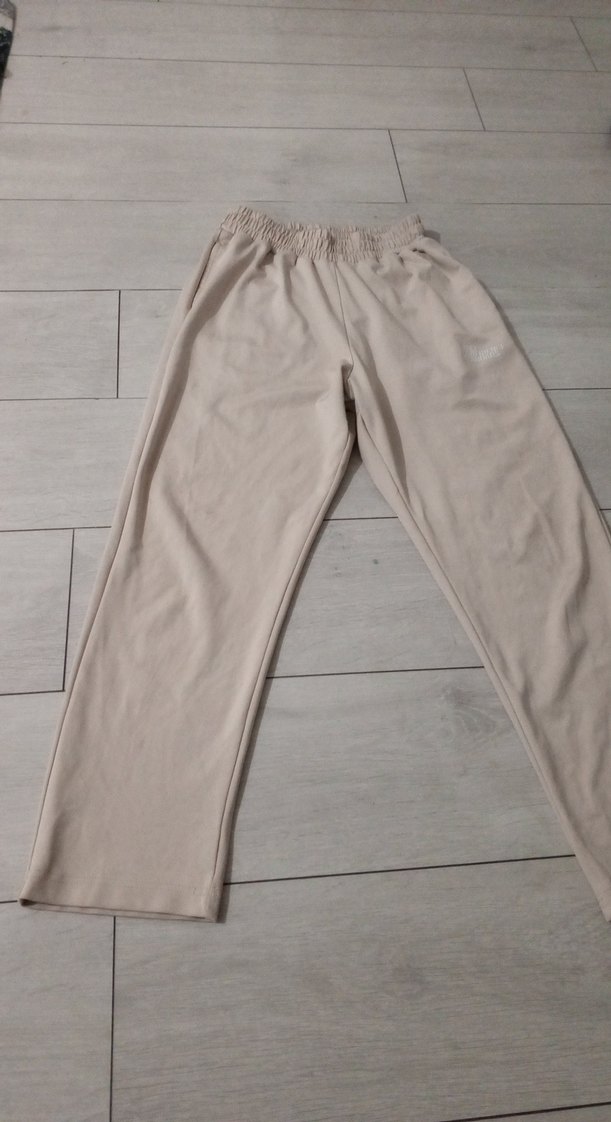 Bej Kadın Salaş Sweatpant - Görsel 2