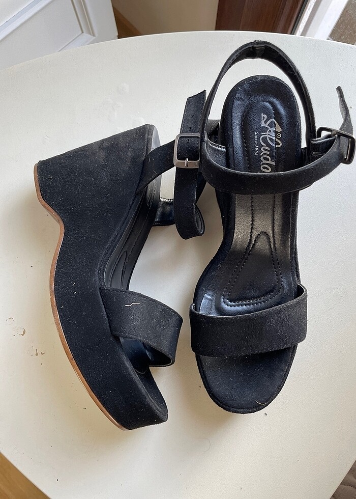 Dolgu topuklu ayakkabı - Görsel 2