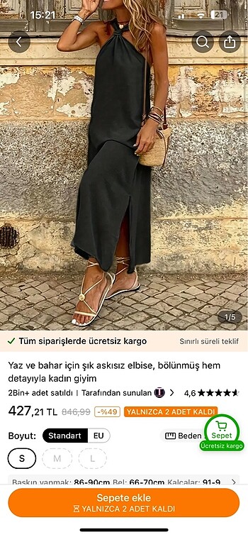 Ürün Sıfır Temunun Elbisesidir