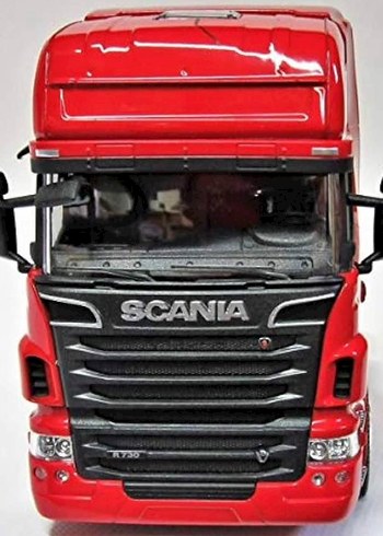 Beden Renk Kırmızı Scania Oyuncak Kamyon 1:32 Ölçek