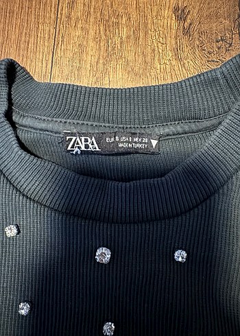 Gri Pul Detaylı Kadın Triko Kazak - Görsel 4