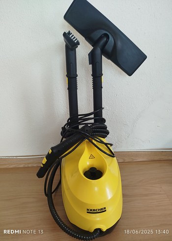 Sarı KARCHER Buharlı Süpürge