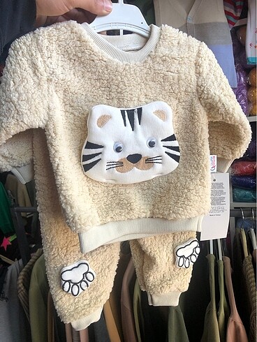 Erkek çocuk peluş pijama