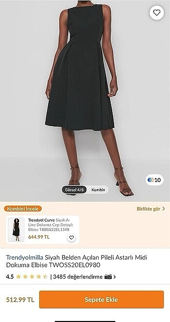 Trendyolmilla elbise - Görsel 2