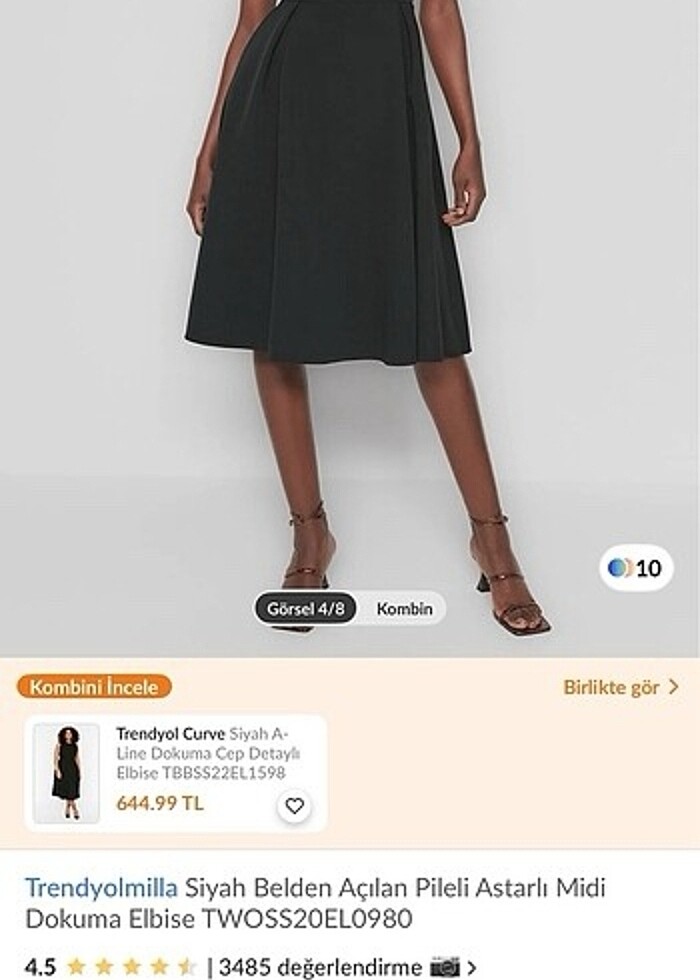Trendyolmilla elbise - Görsel 2