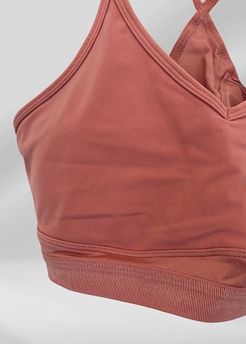 Pembe Spor Sütyeni - Görsel 3