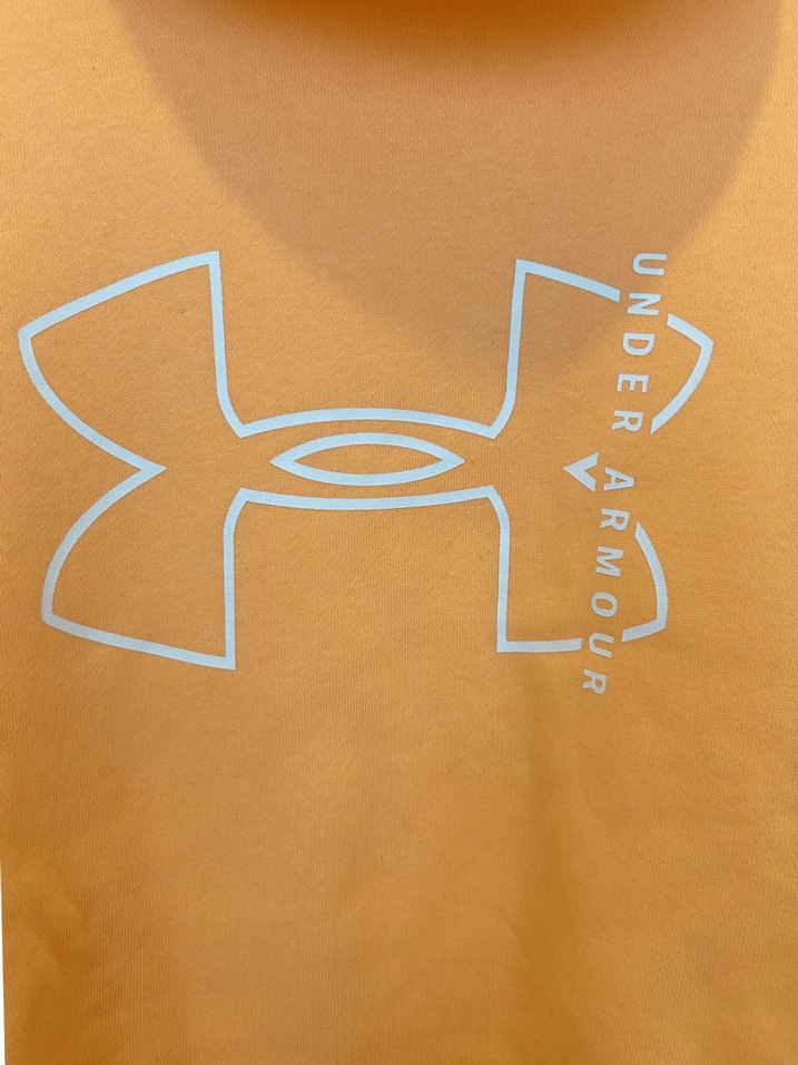 Turuncu Kapüşonlu Kadın Sweatshirt - Görsel 3