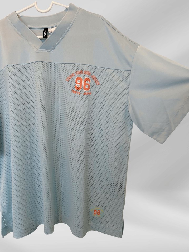 Mavi Oversize Spor Tişört Tom Ve Jerry - Görsel 4