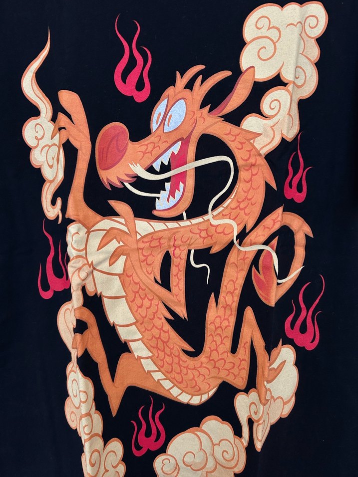 Mulan Baskılı Erkek Tişört - Görsel 2