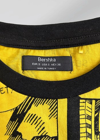 Sarı Baskılı Erkek Tişört - Görsel 5