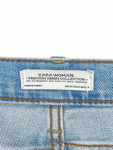 38 Beden mavi Renk Zara Jean / Kot %70 İndirimli.