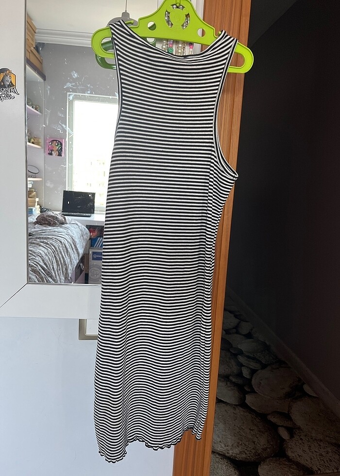 Çizgili Elbise - Görsel 4