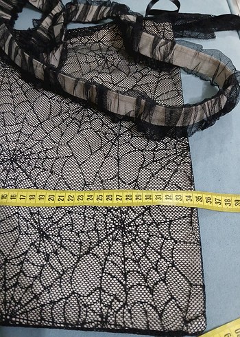  Beden Dantel Detaylı Gotik Kadın Çanta